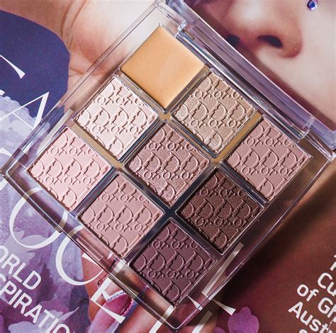 dior backstage eye palette cool neutrals swatches